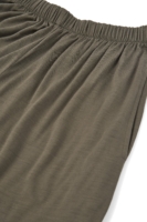 Pantalón ancho de lana merino verde salvia