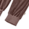 Jogger algodón orgánico terciopelo malva