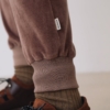 Jogger algodón orgánico terciopelo malva