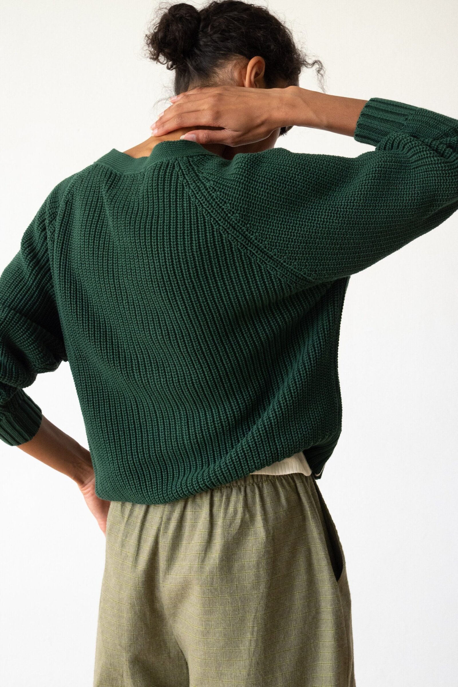 Chaqueta corta Golah verde bosque