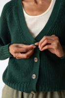 Chaqueta corta Golah verde bosque