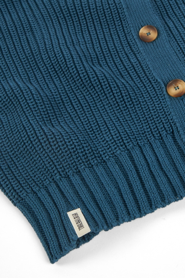 Chaqueta corta Golah azul petróleo