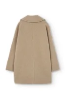 Abrigo Tad beige Magnolia 100% lana virgen