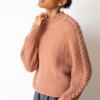 Jersey Turner rosa empolvado algodón orgánico