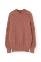 Jersey Turner rosa empolvado algodón orgánico