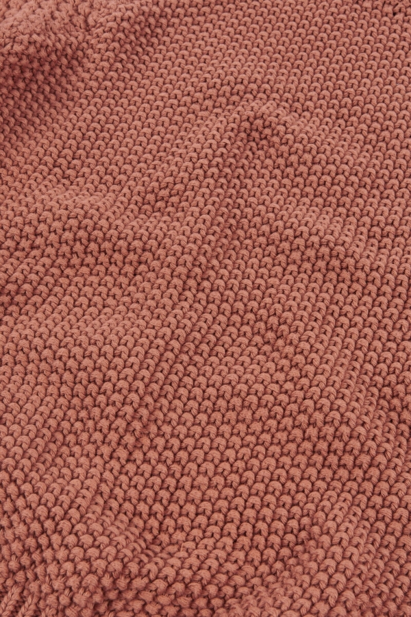 Jersey Turner rosa empolvado algodón orgánico