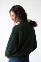 Jersey Turner verde bosque algodón orgánico