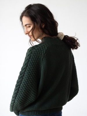 tiralahilacha-turner-sweater-forest-green-organic-cotton-2