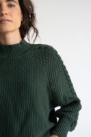 Jersey Turner verde bosque algodón orgánico