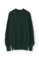 Jersey Turner verde bosque algodón orgánico