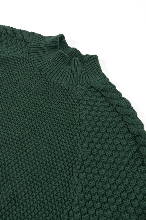 Jersey Turner verde bosque algodón orgánico